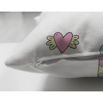 - Suet-K1189-Gorsel-2 - Realhomes Çift Taraflı Beyaz Zeminde Sevimli Hayvanlar Motifli Dijital Baskılı Özel Tasarım Modern Süet Yastık Kırlent Kılıfı Realhomes