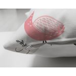 - Cute seamless pattern with African animals - Realhomes Çift Taraflı Flamingo Ve Fil Motifli Dijital Baskılı Özel Tasarım Modern Süet Yastık Kırlent Kılıfı Realhomes