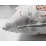 - Suet-K1225-Gorsel-2 - Realhomes Çift Taraflı Mutlu Orman Hayvanları Desenli Dijital Baskılı Özel Tasarım Modern Süet Yastık Kırlent Kılıfı Realhomes