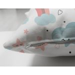 - Suet-K1233-Gorsel-2 - Realhomes Çift Taraflı Uyku Odası Bulut Ve Ay Desenli Dijital Baskılı Özel Tasarım Modern Süet Yastık Kırlent Kılıfı Realhomes