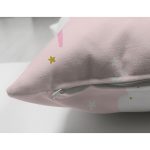 - cloudlest - Realhomes Çift Taraflı Pembe Zeminde Panda Temalı Dijital Baskılı Özel Tasarım Modern Süet Yastık Kırlent Kılıfı Realhomes