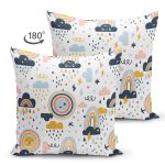 - 49 Pattern 2100px Shutterstock - Realhomes Çift Taraflı Gökyüzü Temalı Bebek Desenli Dijital Baskılı Özel Tasarım Modern Süet Yastık Kırlent Kılıfı Realhomes