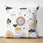 - 49 Pattern 2100px Shutterstock - Realhomes Çift Taraflı Gökyüzü Temalı Bebek Desenli Dijital Baskılı Özel Tasarım Modern Süet Yastık Kırlent Kılıfı Realhomes