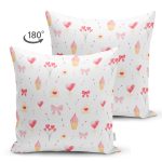 - Suet-K1241-Gorsel-1 - Realhomes Çift Taraflı Kalp Motifli Dijital Baskılı Özel Tasarım Modern Süet Yastık Kırlent Kılıfı Realhomes