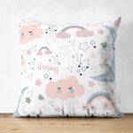 - Web - Realhomes Çift Taraflı Uyku Odası Temalı Dijital Baskılı Özel Tasarım Modern Süet Yastık Kırlent Kılıfı Realhomes