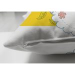 - Suet-K125-Gorsel-2 - Realhomes Çift Taraflı Baykuş Desenli Dijital Baskılı Dekoratif Modern Süet Yastık Kırlent Kılıfı Realhomes