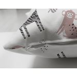 - Web - Realhomes Çift Taraflı Sevimli Orman Hayvanları Motifli Dijital Baskılı Özel Tasarım Modern Süet Yastık Kırlent Kılıfı Realhomes