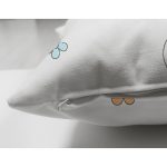 Çift Taraflı Sevimli Geyik Desenli Dijital Baskılı Özel Tasarım Modern Süet Yastık Kırlent Kılıfı Realhomes