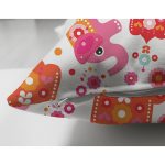 Çift Taraflı Pembe Fil Motifli Dijital Baskılı Özel Tasarım Modern Süet Yastık Kırlent Kılıfı Realhomes