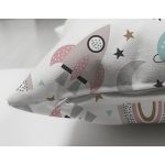 - Suet-K1297-Gorsel-2 - Realhomes Çift Taraflı Çocuk Odası Uzay Temalı Dijital Baskılı Özel Tasarım Modern Süet Yastık Kırlent Kılıfı Realhomes