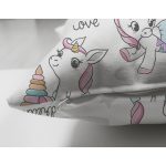 - Web - Realhomes Çift Taraflı Sevimli Unicorn Motifli Dijital Baskılı Özel Tasarım Modern Süet Yastık Kırlent Kılıfı Realhomes