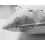 Çift Taraflı Sevimli Koala Desenli Dijital Baskılı Özel Tasarım Modern Süet Yastık Kırlent Kılıfı Realhomes