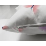 - Mobile - Realhomes Çift Taraflı Rengarenk Kelebek Motifli Dijital Baskılı Özel Tasarım Modern Süet Yastık Kırlent Kılıfı Realhomes