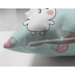 - Print - Realhomes Çift Taraflı Sevimli Hamster Motifli Dijital Baskılı Özel Tasarım Modern Süet Yastık Kırlent Kılıfı Realhomes