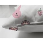 - Suet-K1330-Gorsel-2 - Realhomes Çift Taraflı Sevimli Tavşanlar Ve Havuç Desenli Dijital Baskılı Özel Tasarım Modern Süet Yastık Kırlent Kılıfı Realhomes