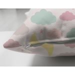 - Suet-K1343-Gorsel-2 - Realhomes Çift Taraflı Rengarenk Bulut Motifli Dijital Baskılı Özel Tasarım Modern Süet Yastık Kırlent Kılıfı Realhomes