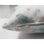 - Suet-K1345-Gorsel-2 - Realhomes Çift Taraflı Kuş Ve Kalp Motifli Dijital Baskılı Özel Tasarım Modern Süet Yastık Kırlent Kılıfı Realhomes