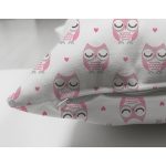 - Suet-K1347-Gorsel-2 - Realhomes Çift Taraflı Pembe Baykuş Motifli Dijital Baskılı Özel Tasarım Modern Süet Yastık Kırlent Kılıfı Realhomes