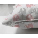 - Suet-K1356-Gorsel-2 - Realhomes Çift Taraflı Pembe Gri Fil Motifli Dijital Baskılı Özel Tasarım Modern Süet Yastık Kırlent Kılıfı Realhomes