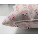 - Печать - Realhomes Çift Taraflı Sevimli Minik Ayıcık Motifli Dijital Baskılı Özel Tasarım Modern Süet Yastık Kırlent Kılıfı Realhomes