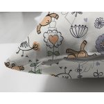 - Suet-K1365-Gorsel-2 - Realhomes Çift Taraflı Sevimli Orman Hayvanları Desenli Dijital Baskılı Özel Tasarım Modern Süet Yastık Kırlent Kılıfı Realhomes