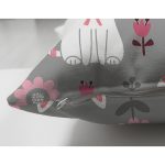 - Suet-K1372-Gorsel-2 - Realhomes Çift Taraflı Uyuyan Kedi Desenli Dijital Baskılı Özel Tasarım Modern Süet Yastık Kırlent Kılıfı Realhomes