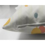 Çift Taraflı Fil Ve Zürafa Desenli Dijital Baskılı Özel Tasarım Modern Süet Yastık Kırlent Kılıfı Realhomes