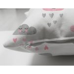 - Suet-K1403-Gorsel-2 - Realhomes Çift Taraflı Sevimli Yağmur Bulutları Desenli Dijital Baskılı Özel Tasarım Modern Süet Yastık Kırlent Kılıfı Realhomes