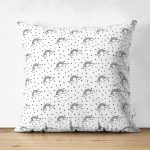 - Suet-K1438-Gorsel - Realhomes Çift Taraflı Gökkuşağı Desenli Dijital Baskılı Özel Tasarım Modern Süet Yastık Kırlent Kılıfı Realhomes