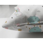 - Suet-K1446-Gorsel-2 - Realhomes Çift Taraflı Mavi Bulut Ve Gökkuşağı Dijital Baskılı Özel Tasarım Modern Süet Yastık Kırlent Kılıfı Realhomes