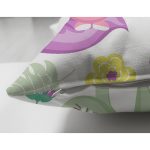 - Seamless pattern with cute cats - Realhomes Çift Taraflı Çiçek Ve Kedi Desenli Dijital Baskılı Özel Tasarım Modern Süet Yastık Kırlent Kılıfı Realhomes