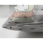 - Печать - Realhomes Çift Taraflı Atkılı Sevimli Hayvanlar Temalı Dijital Baskılı Özel Tasarım Modern Süet Yastık Kırlent Kılıfı Realhomes