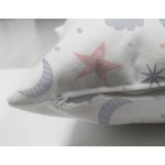 - Suet-K1464-Gorsel-2 - Realhomes Çift Taraflı Gökyüzü Temalı Yıldız Ay Ve Bulut Desenli Dijital Baskılı Özel Tasarım Modern Süet Yastık Kırlent Kılıfı Realhomes