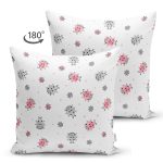 - Suet-K1468-Gorsel-1 - Realhomes Çift Taraflı Sevimli Uğurböceği Motifli Dijital Baskılı Özel Tasarım Modern Süet Yastık Kırlent Kılıfı Realhomes