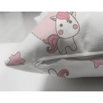 - Cute little unicorn seamless pattern - Realhomes Çift Taraflı Kalp Ve Unicorn Temalı Dijital Baskılı Özel Tasarım Modern Süet Yastık Kırlent Kılıfı Realhomes