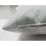 - Print - Realhomes Çift Taraflı Gri Zeminde Yıldız Bulut Ve Ay Desenli Dijital Baskılı Özel Tasarım Modern Süet Yastık Kırlent Kılıfı Realhomes