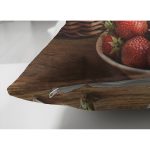 Çift Taraflı Vazoda Güller Ve Çilek Sepeti Desenli Dijital Baskılı Dekoratif Modern Süet Yastık Kırlent Kılıfı Realhomes