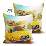 - Suet-K186-Gorsel-1 - Realhomes Çift Taraflı Klasik Araba Temalı Dijital Baskılı Dekoratif Modern Süet Yastık Kırlent Kılıfı Realhomes