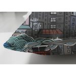 - Suet-K19-Gorsel-2 - Realhomes Çift Taraflı Galata Kulesi İllüstrasyon Dijital Baskılı Dekoratif Modern Süet Yastık Kırlent Kılıfı Realhomes