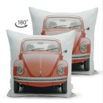 - Suet-K246-Gorsel-1 - Realhomes Çift Taraflı Klasik Araba Retro Motifli Dijital Baskılı Dekoratif Süet Yastık Kırlent Kılıfı Realhomes