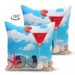 - Suet-K3007-Gorsel-1 - Realhomes Çift Taraflı Kokteyl ve Plaj Özel Tasarım Modern Dijital Baskılı Süet Yastık Kırlent Kılıfı Realhomes