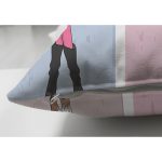 - Suet-K3277-Gorsel-2 - Realhomes Çift Taraflı Fashion Girls Özel Tasarım Dijital Baskılı Modern Süet Yastık Kırlent Kılıfı Realhomes