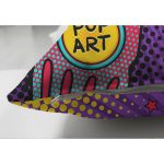 - Suet-K3288-Gorsel-2 - Realhomes Çift Taraflı Try Me Pop Art Özel Tasarımlı Dijital Baskılı Modern Süet Yastık Kırlent Kılıfı Realhomes