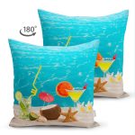 - Suet-K3447-Gorsel-1 - Realhomes Çift Taraflı Summer Deniz Temalı Dijital Baskılı Modern Süet Yastık Kırlent Kılıfı Realhomes