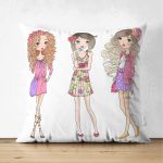 - Suet-K3463-Gorsel - Realhomes Çift Taraflı Best Friends Özel Tasarımlı Modern Süet Yastık Kırlent Kılıfı Realhomes