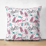 - Suet-K3505-Gorsel - Realhomes Realhomes Çift Taraflı Özel Tasarım Fashion Dijital Baskılı Modern Süet Yastık Kırlent Kılıfı Realhomes