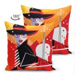 - Suet-K3516-Gorsel-1 - Realhomes Çift Taraflı Fashion Women Özel Tasarımlı Dijital Baskılı Modern Süet Yastık Kırlent Kılıfı Realhomes