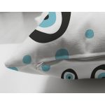 - Suet-K3527-Gorsel-2 - Realhomes Çift Taraflı Nazar Boncuğu Motifli Özel Tasarımlı Dijital Baskılı Modern Süet Yastık Kırlent Kılıfı Realhomes