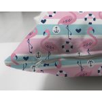 - Suet-K3539-Gorsel-2 - Realhomes Çift Taraflı Flamingo Desenli Özel Tasarımlı Dijital Baskılı Modern Süet Yastık Kırlent Kılıfı Realhomes