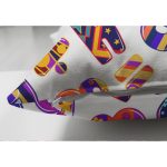 - Suet-K3561-Gorsel-2 - Realhomes Çift Taraflı Özel Tasarım 3D Harfler Dijital Baskılı Modern Süet Yastık Kırlent Kılıfı Realhomes